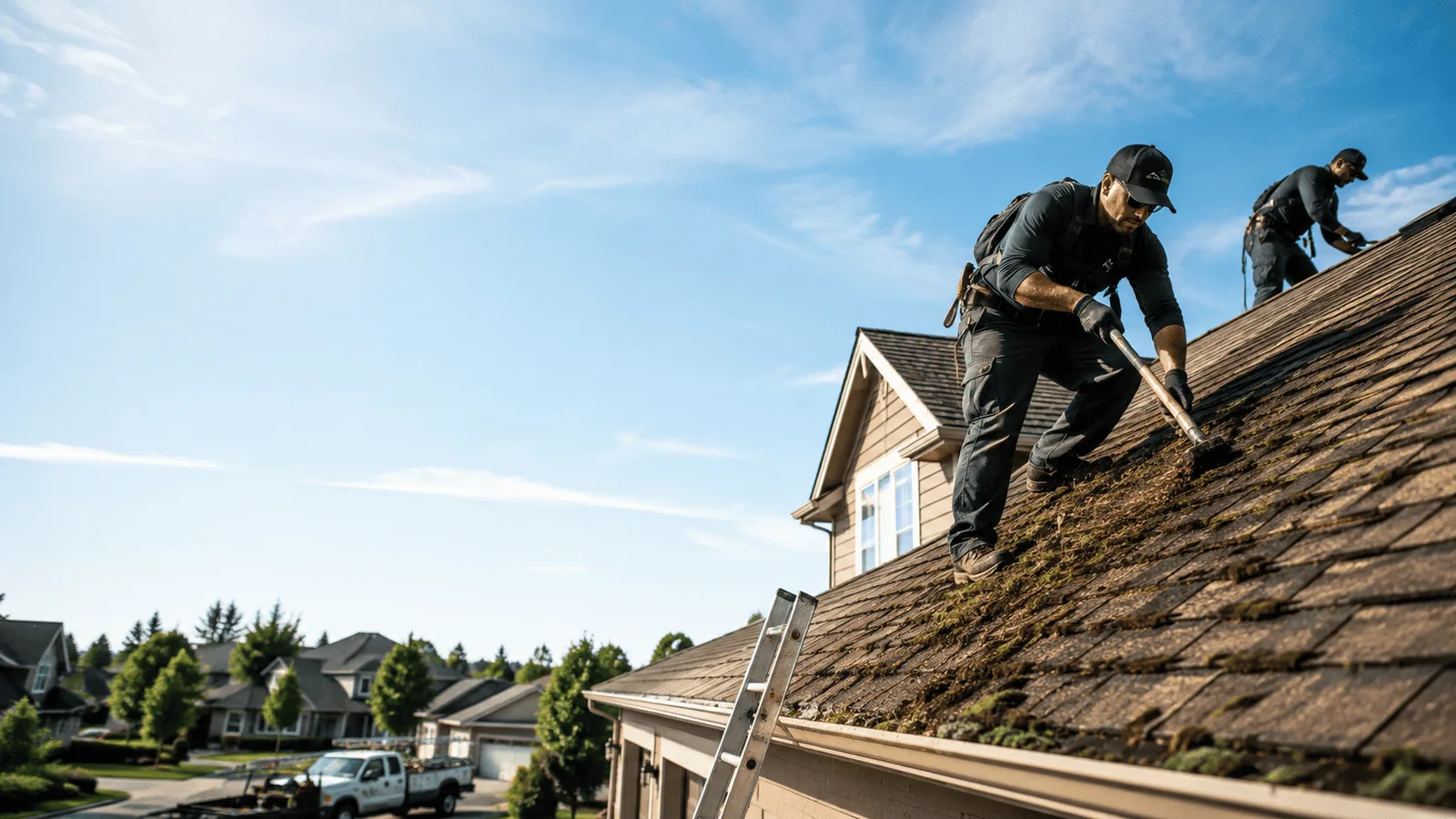 Roof Moss Removal in Horsham, PA near me